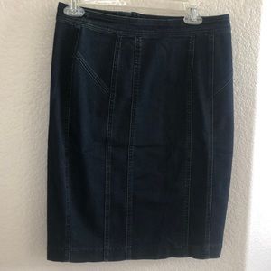 Banana Republic denim skirt.